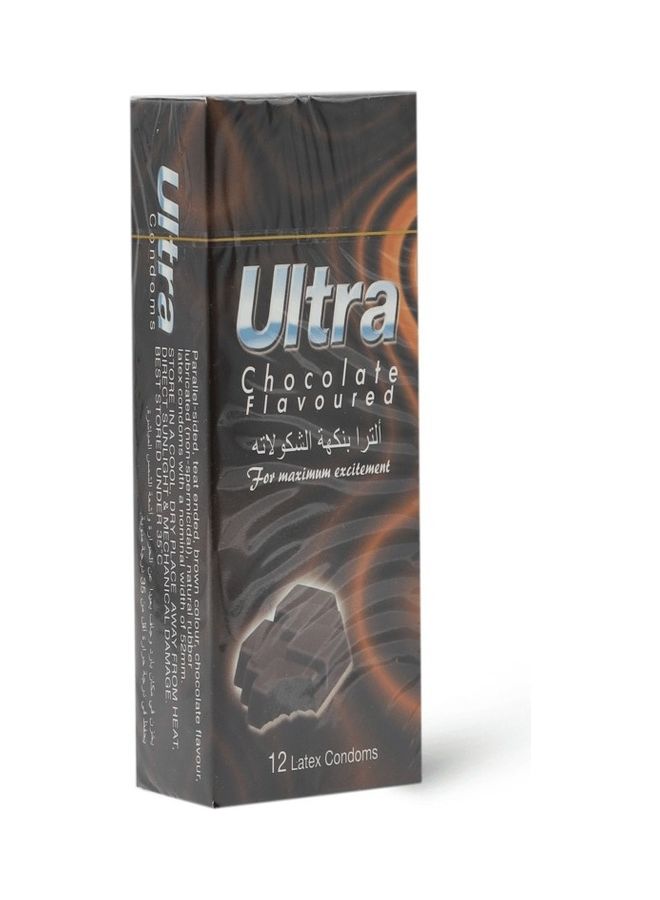 (2- Pack) Condoms  With Chocolate Flavor 12 Pcs - view 4